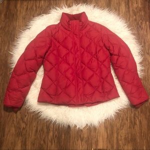 Eddie Bauer Goose Down Jacket Size Large